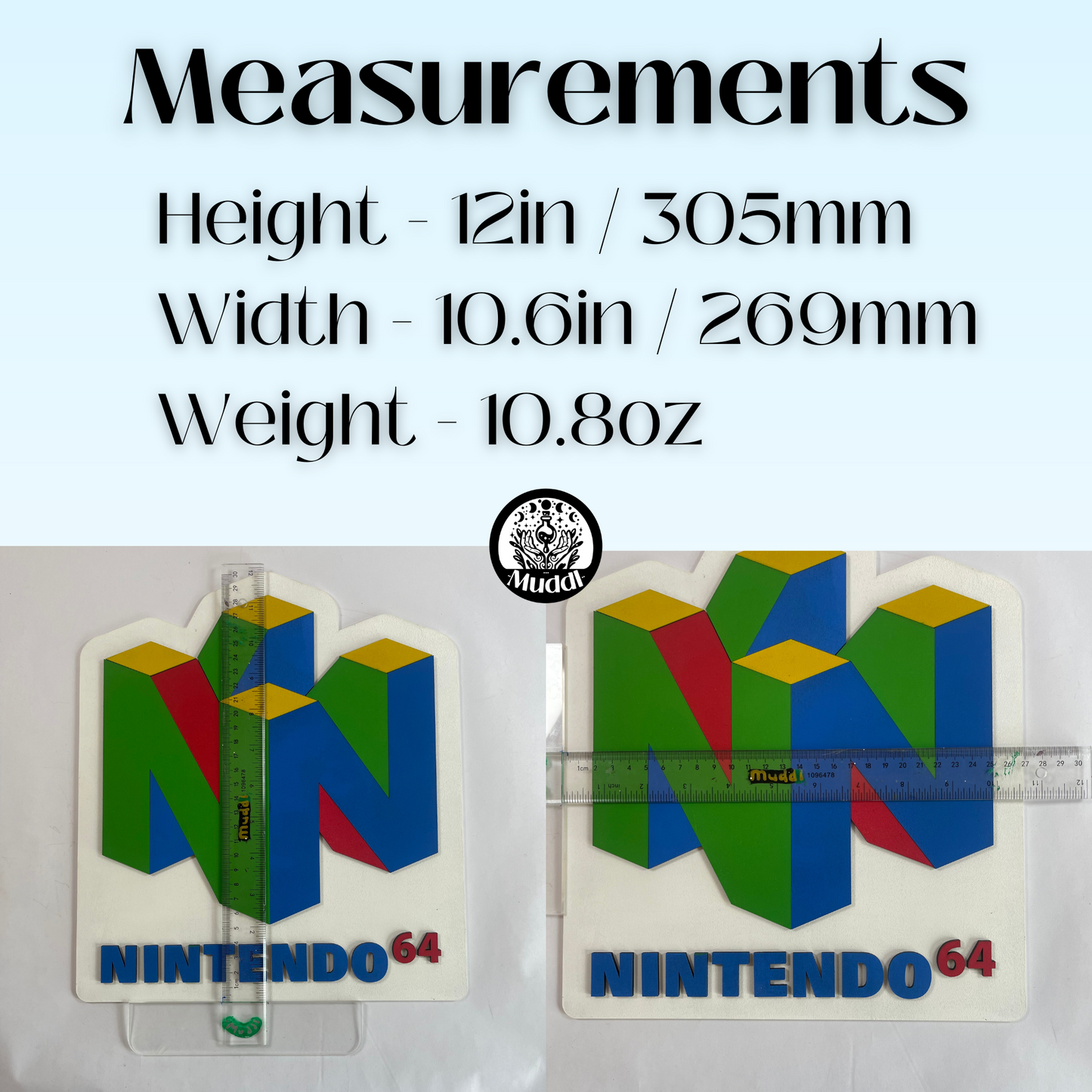 Nintendo 64 Wood Display