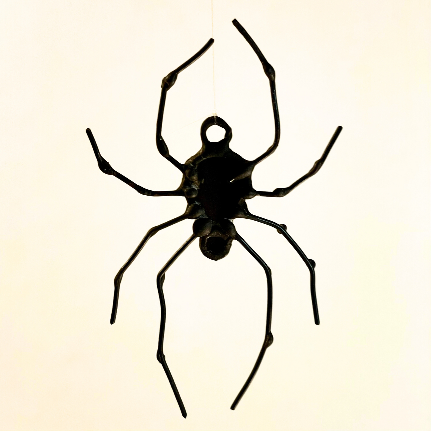 Stained Glass Black Widow Spider Pal