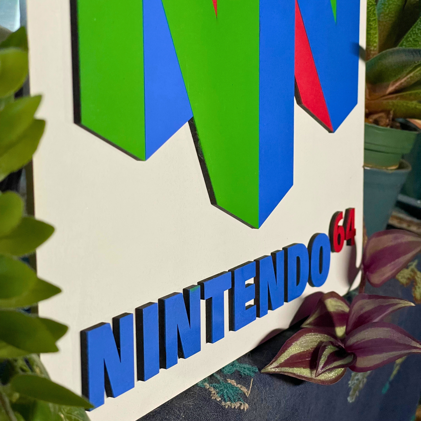 Nintendo 64 Wood Display