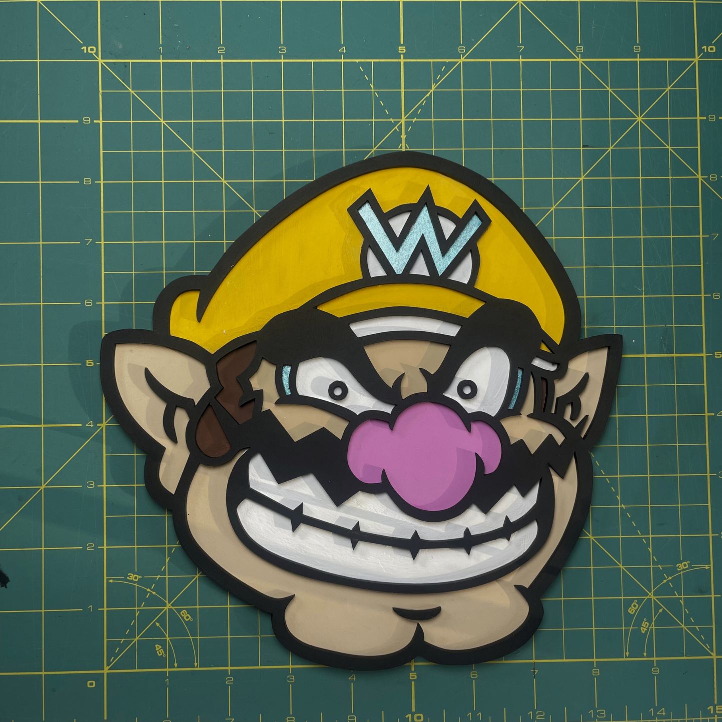 Wario Video Game Wall Art