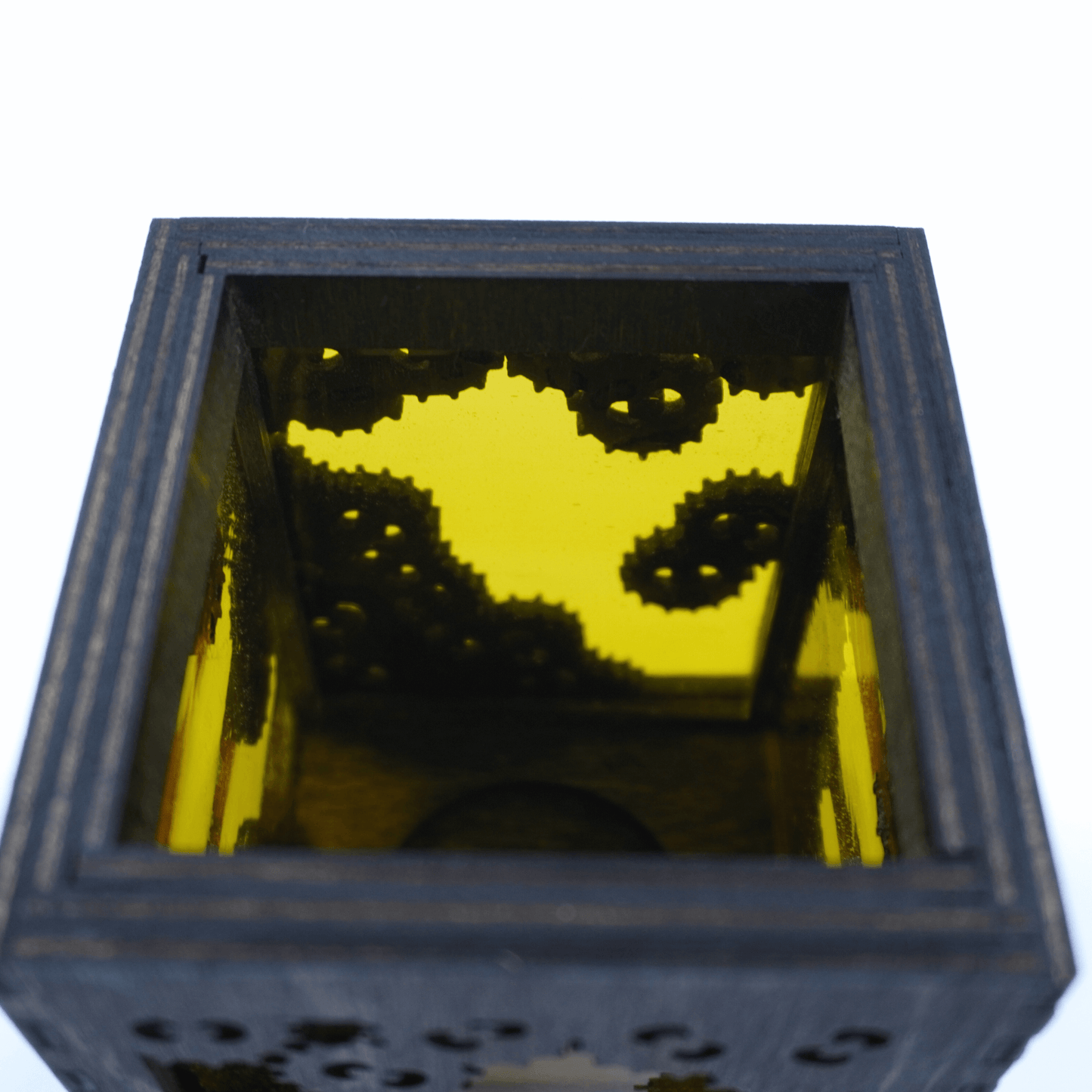 Soot Sprite Stained Glass Candle Holder