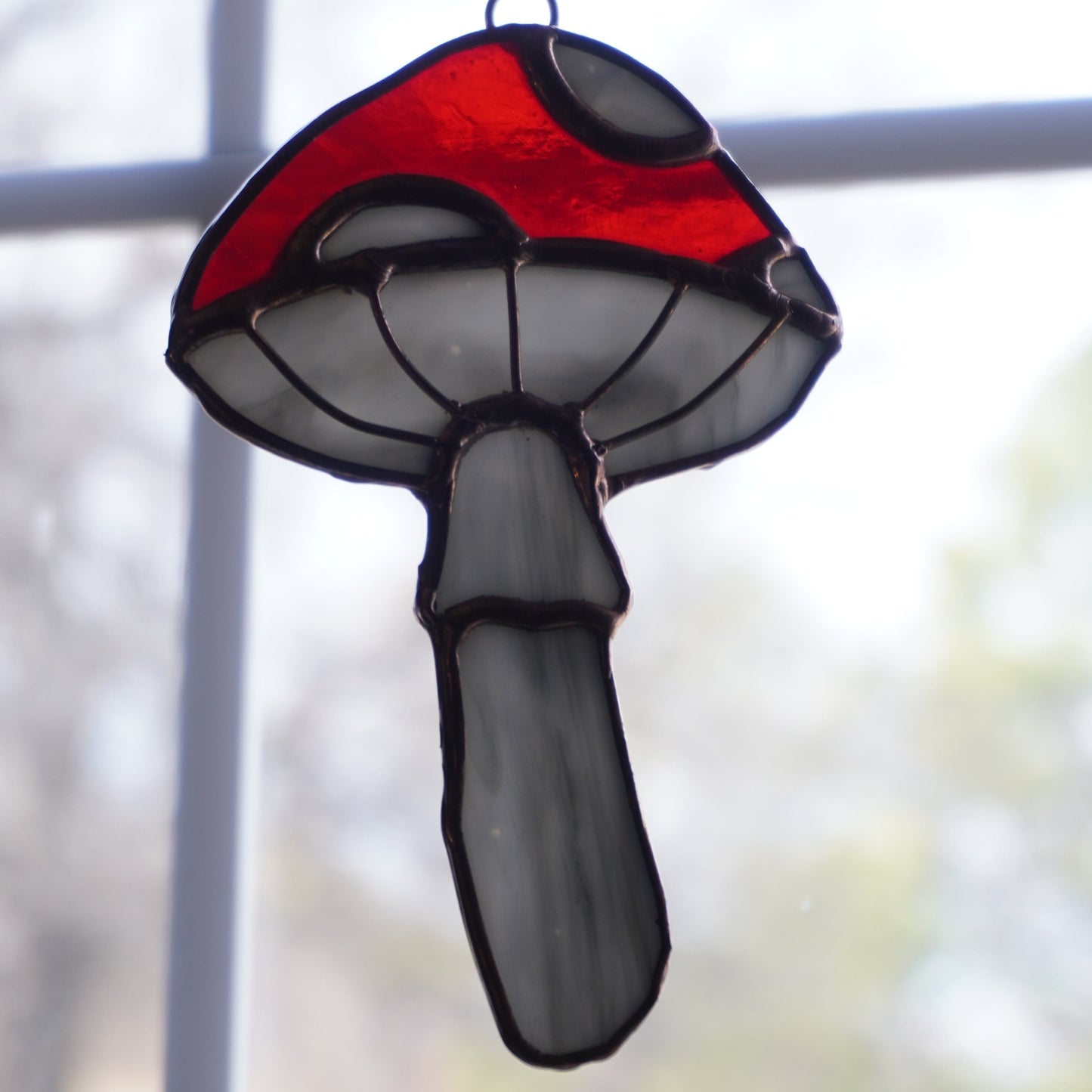 Stained Glass Toadstool