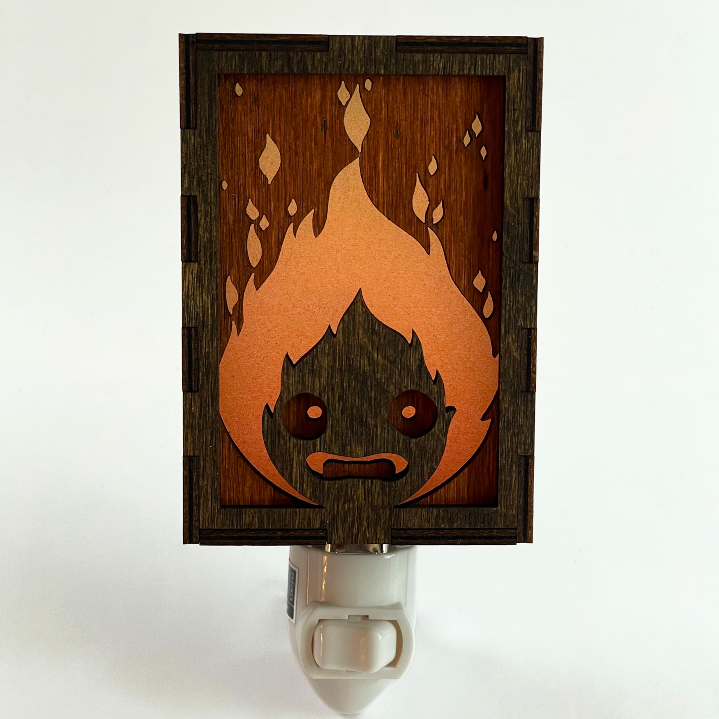 Calcifer Wooden Night Light