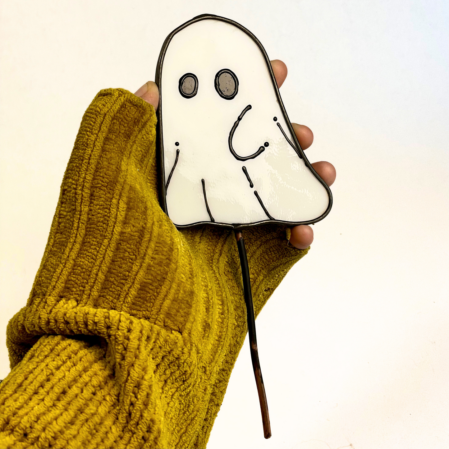 Stained Glass Ghostie Pal