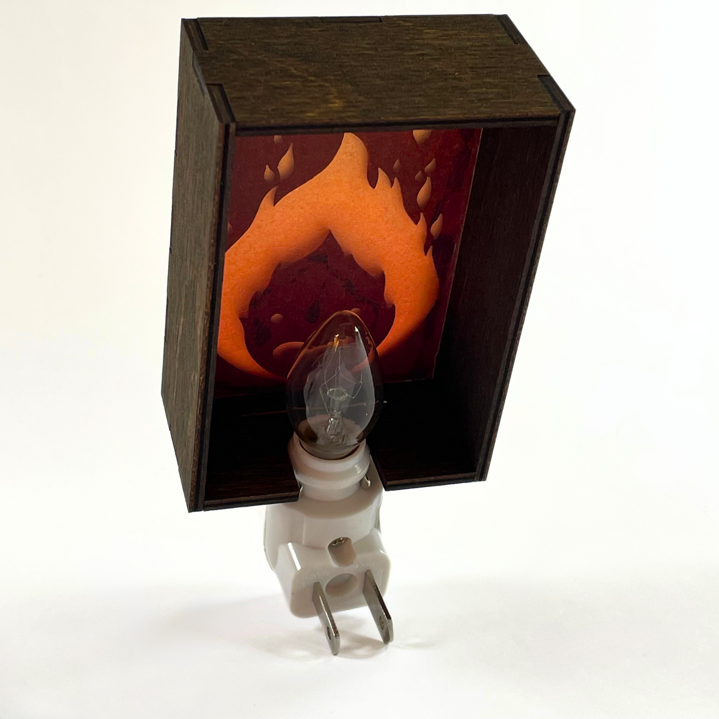 Calcifer Wooden Night Light