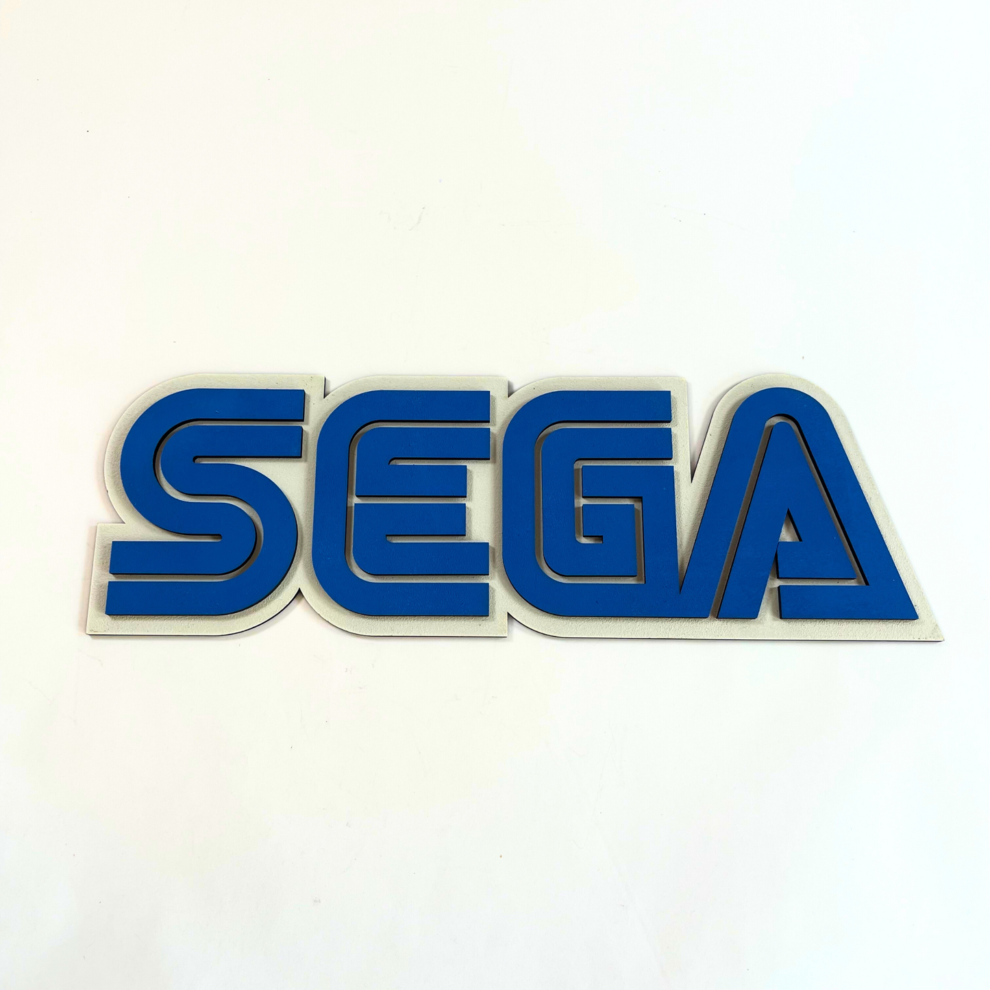 Sega Logo Wood Display