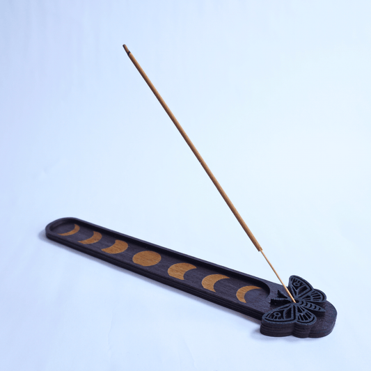 Moonlit Moth Incense Holder