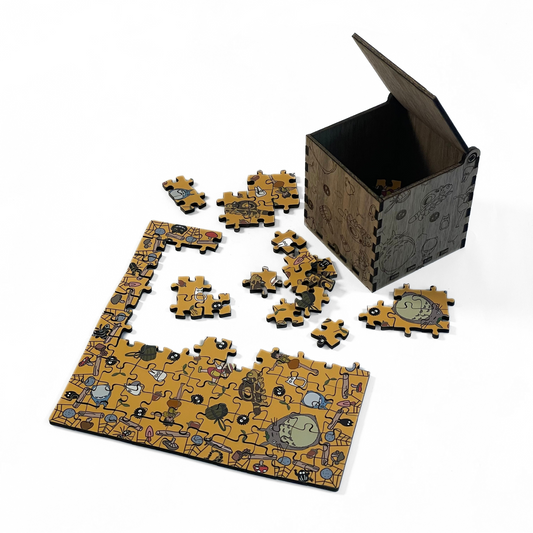 100 pc Totoro Puzzle + Box