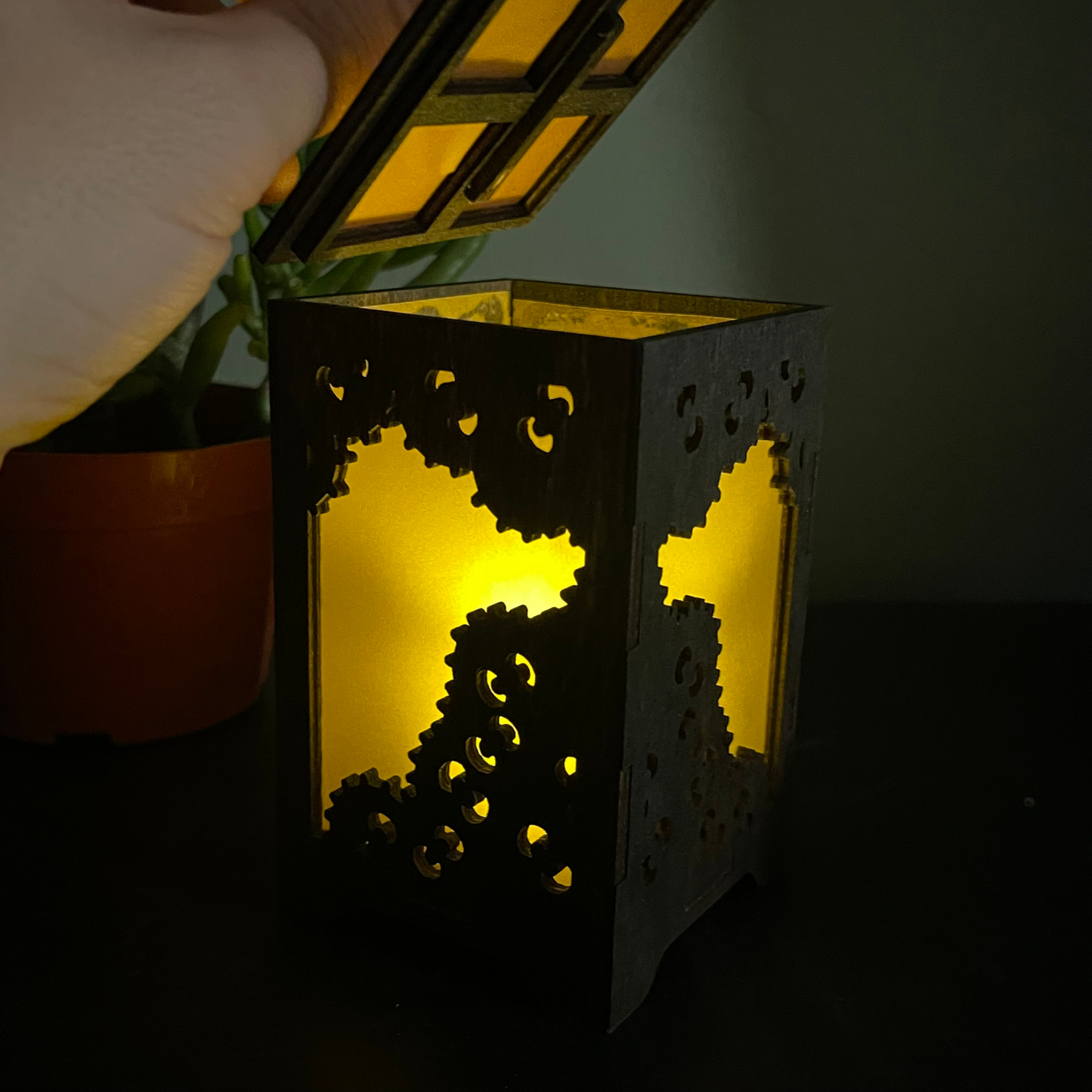 Soot Sprite Lantern - Handmade Spirited away Lantern