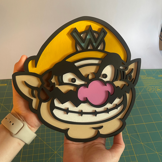 Wario Video Game Wall Art