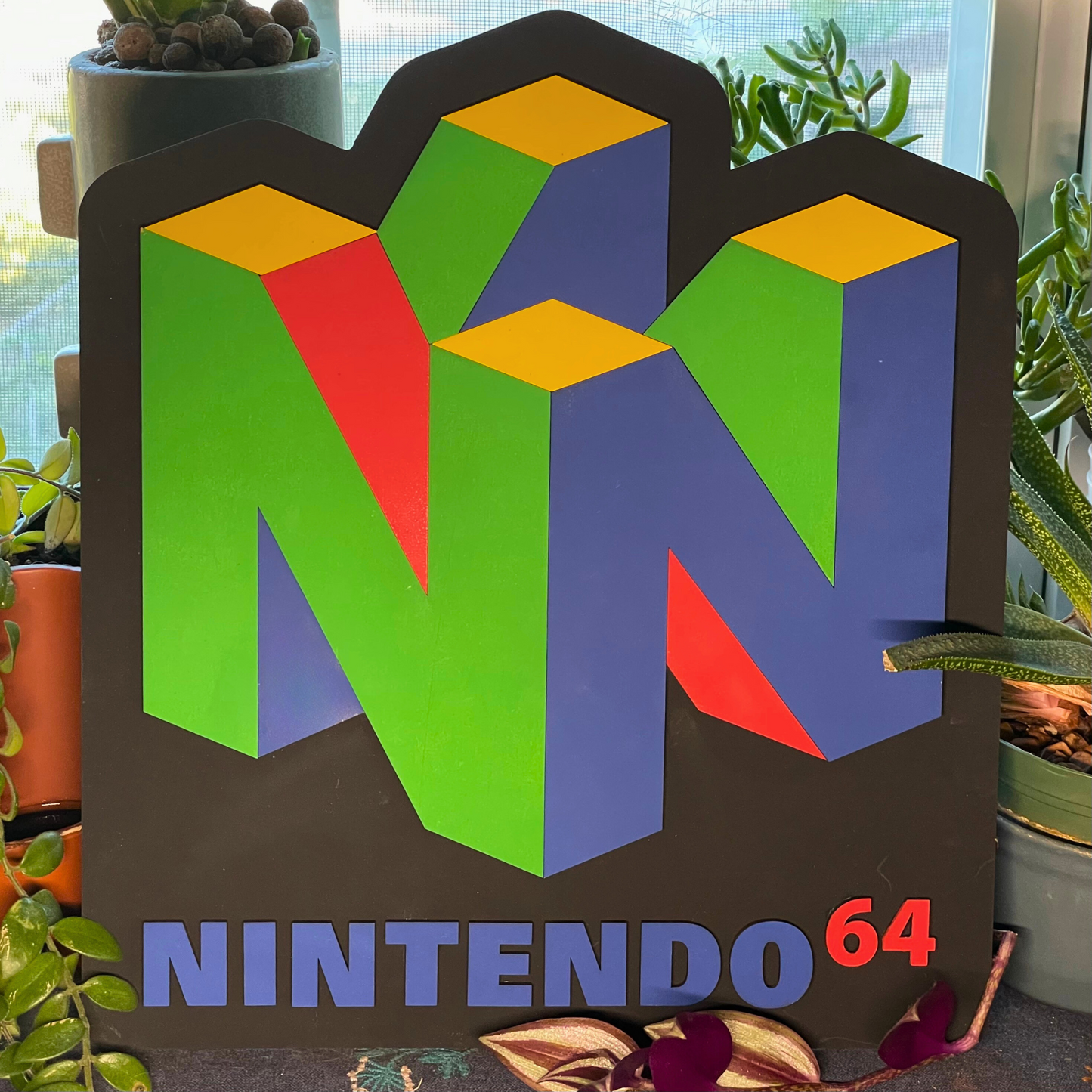 Nintendo 64 Wood Display