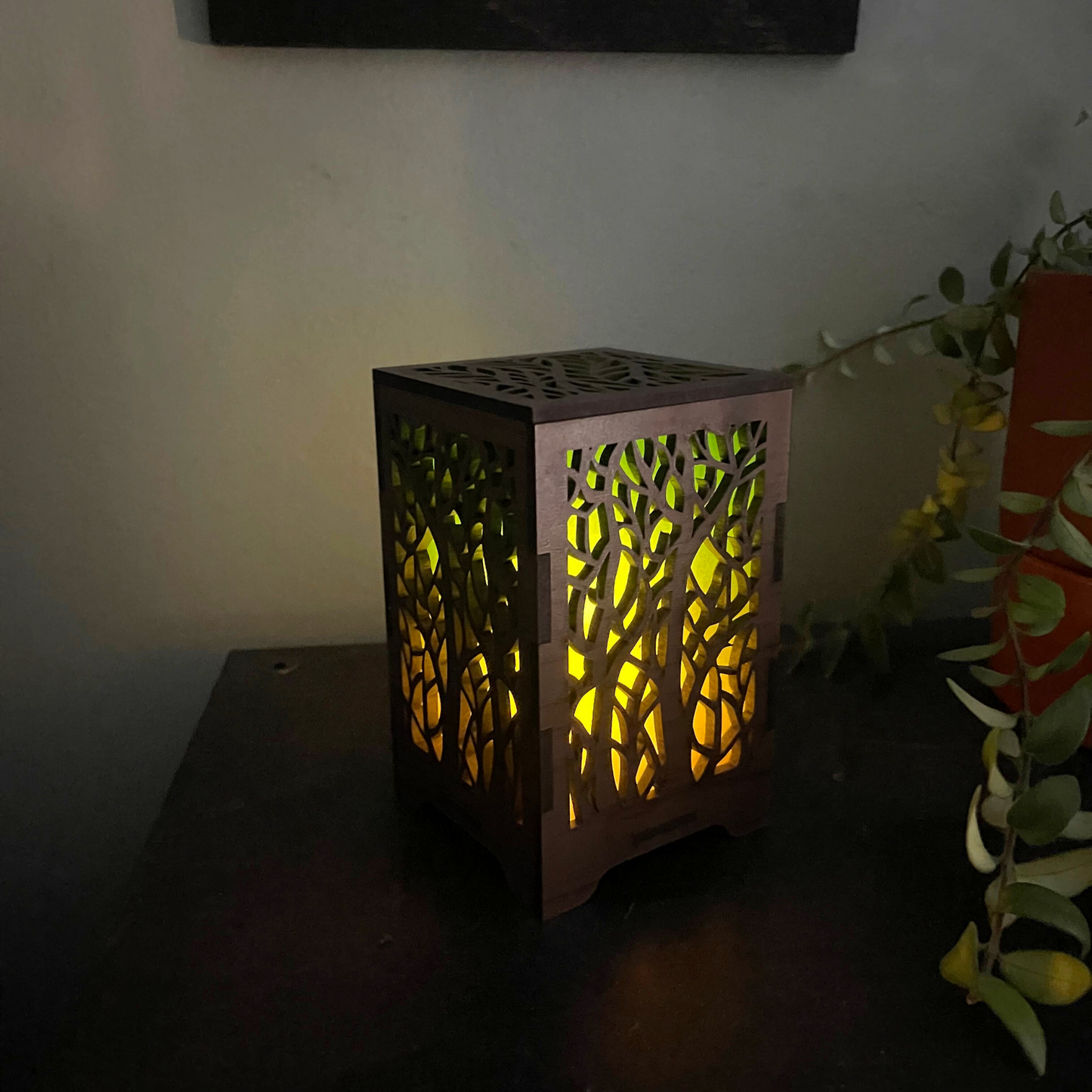 Fall Forest Lantern