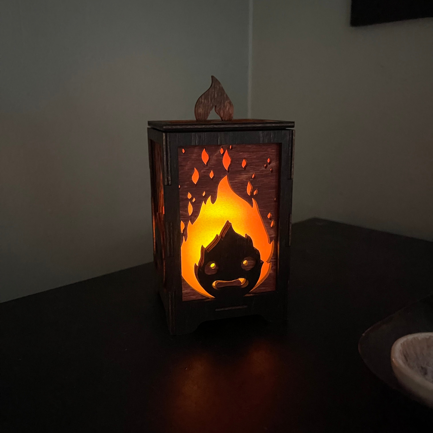 Calcifer Lantern - Handmade Howl's Moving Castle Lantern