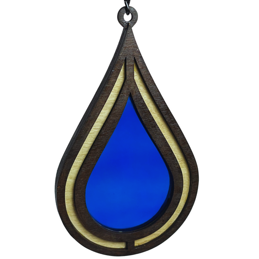 Water Elemental Stained Glass
