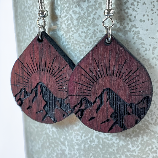 Mountain Sun Earrings