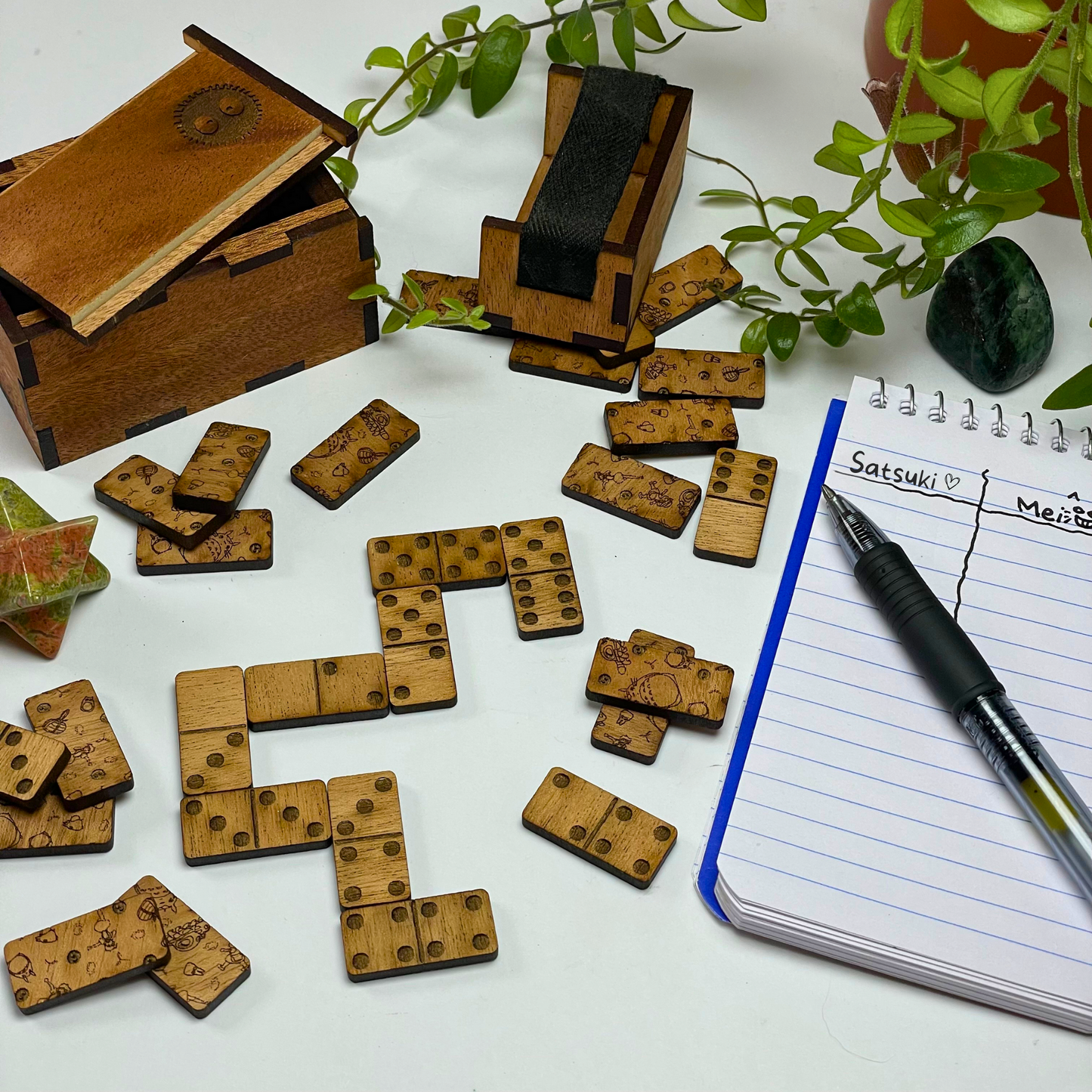 Totoro Mini Dominoes Set