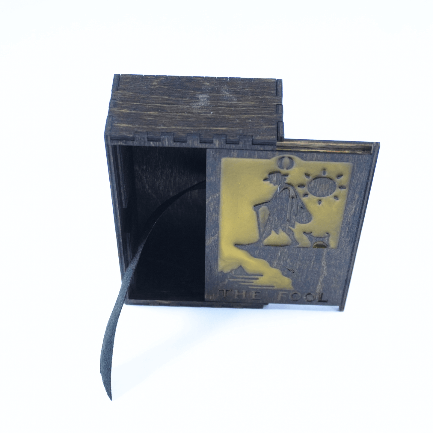 The Fool Tarot Box with Sliding Lid