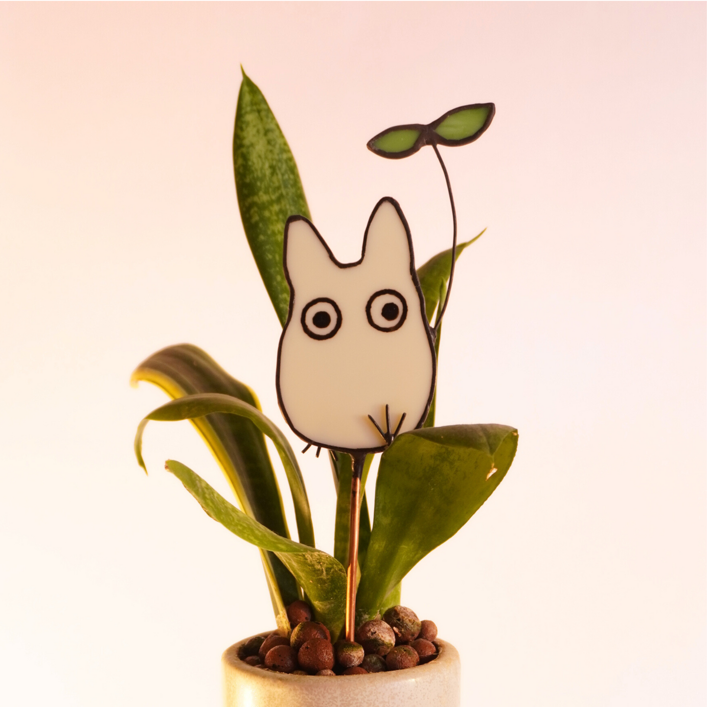 Totoro Plant Stake