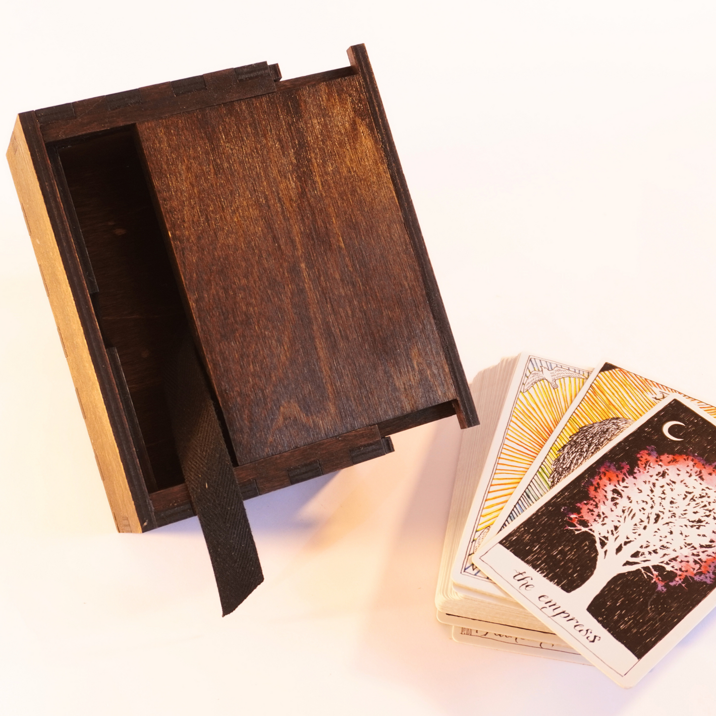 Tarot Box with Sliding Lid