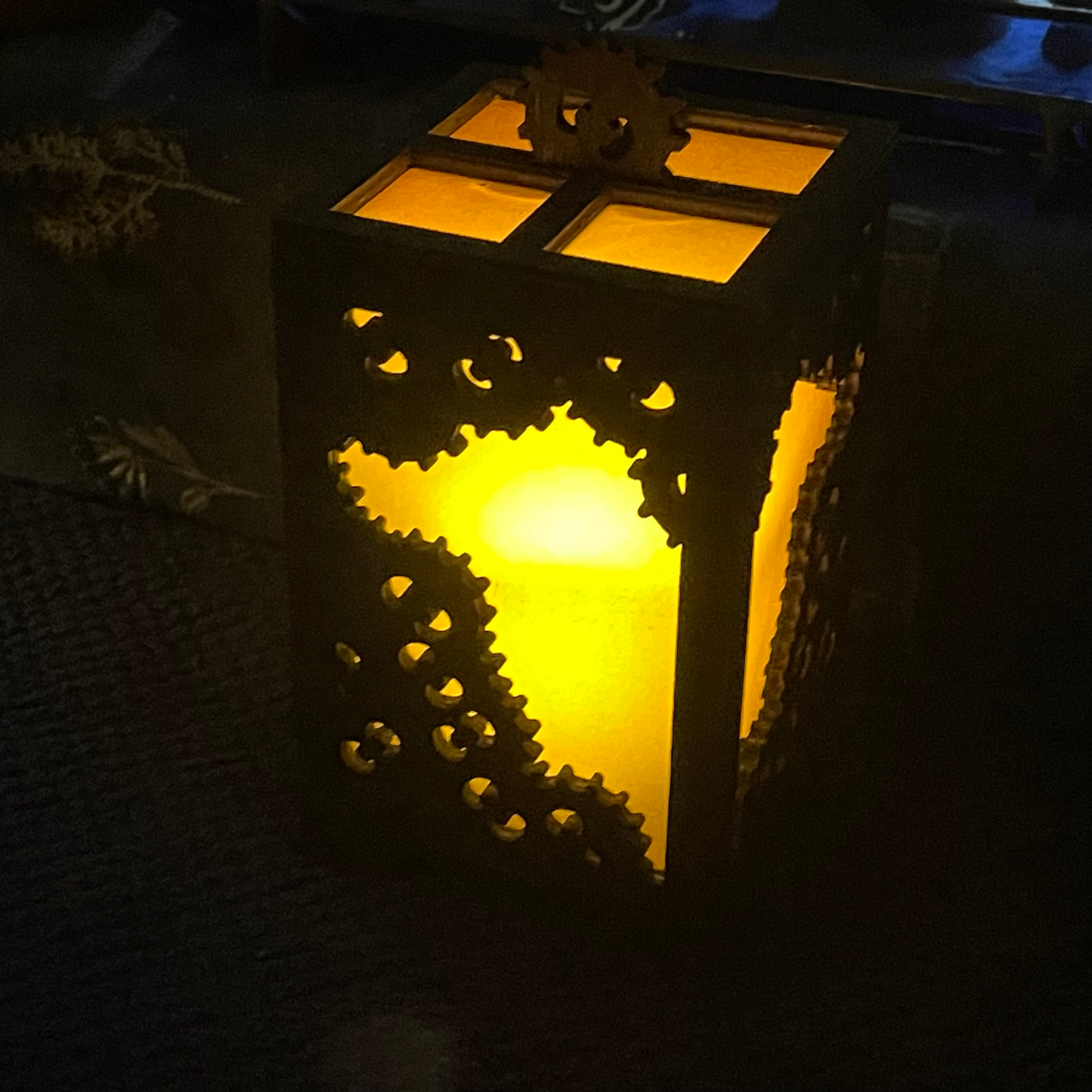 Soot Sprite Lantern - Handmade Spirited away Lantern