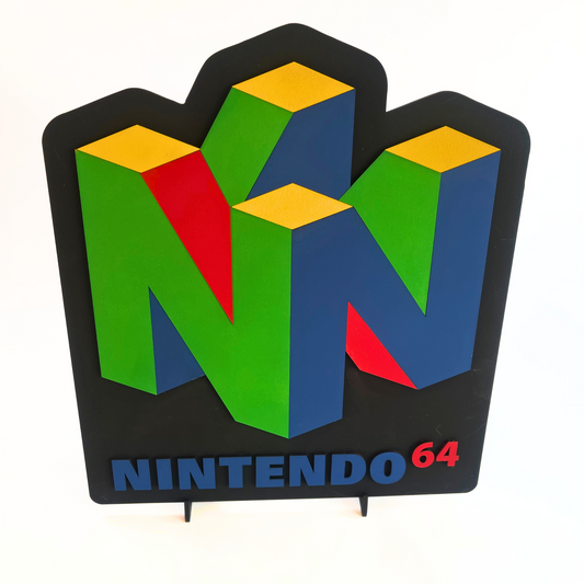 Nintendo 64 Wood Display