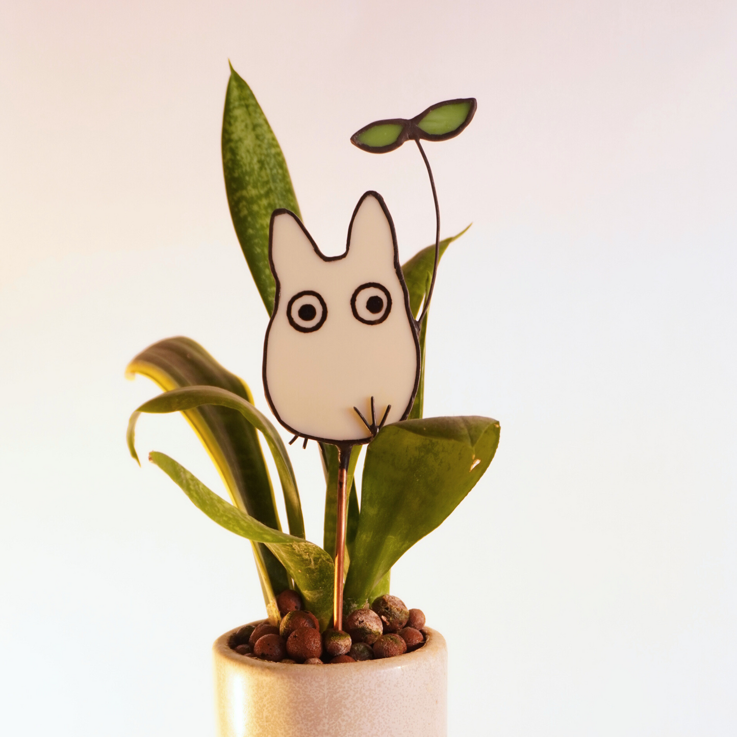Totoro Plant Stake