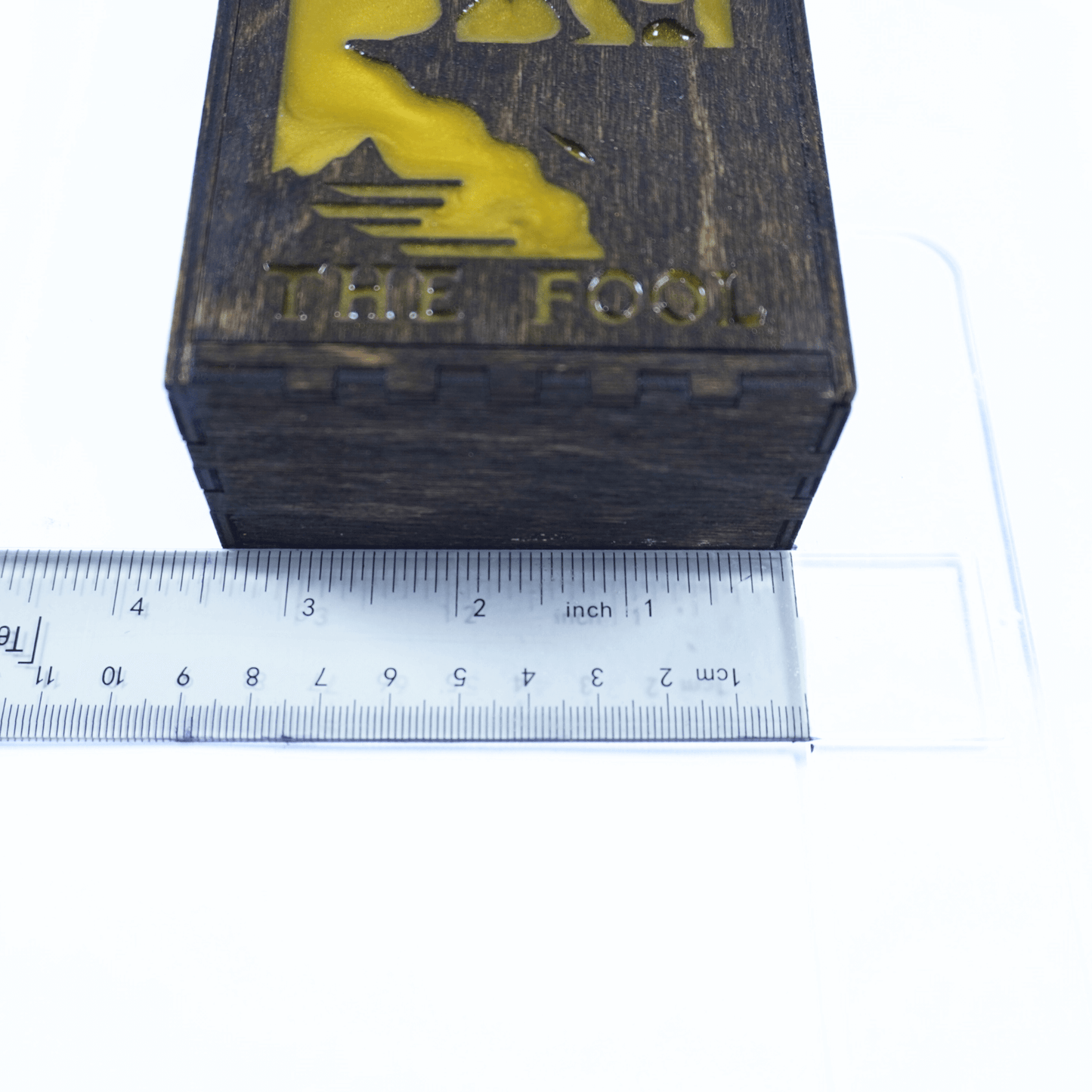 The Fool Tarot Box with Sliding Lid