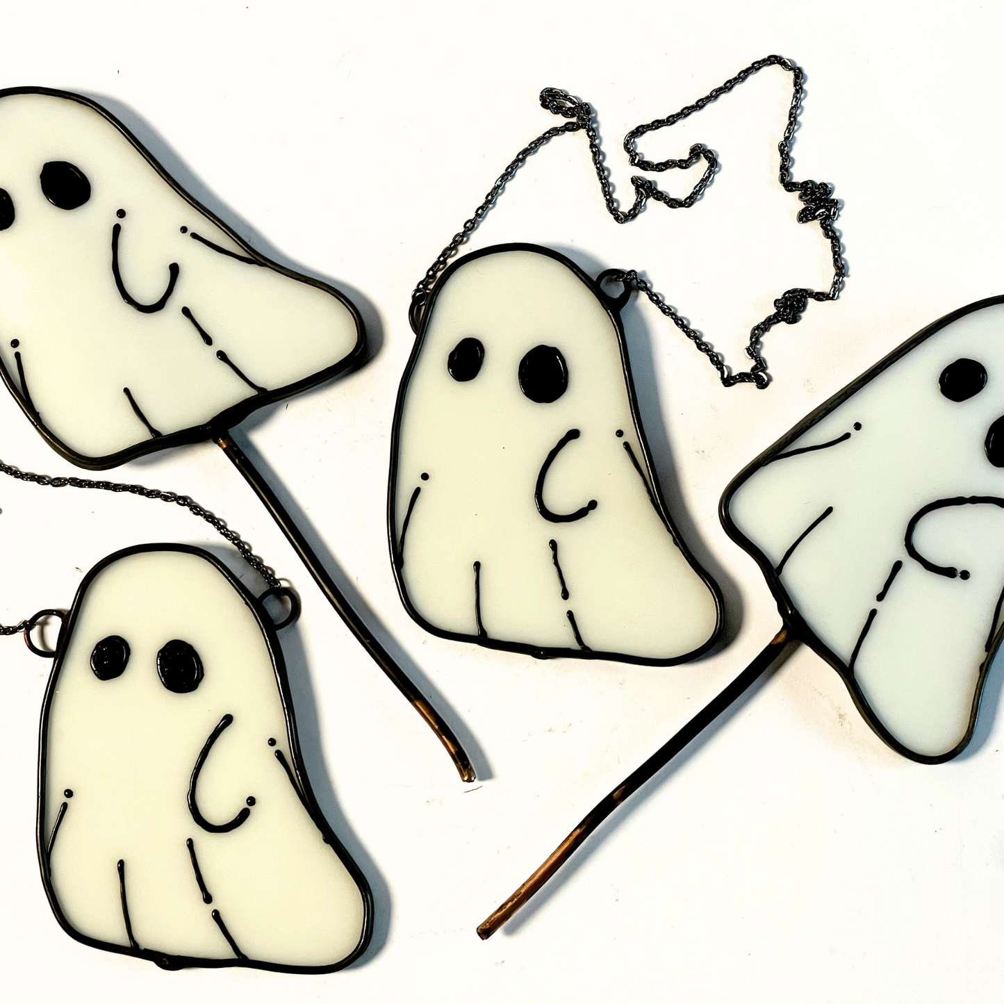 Stained Glass Ghostie Pal