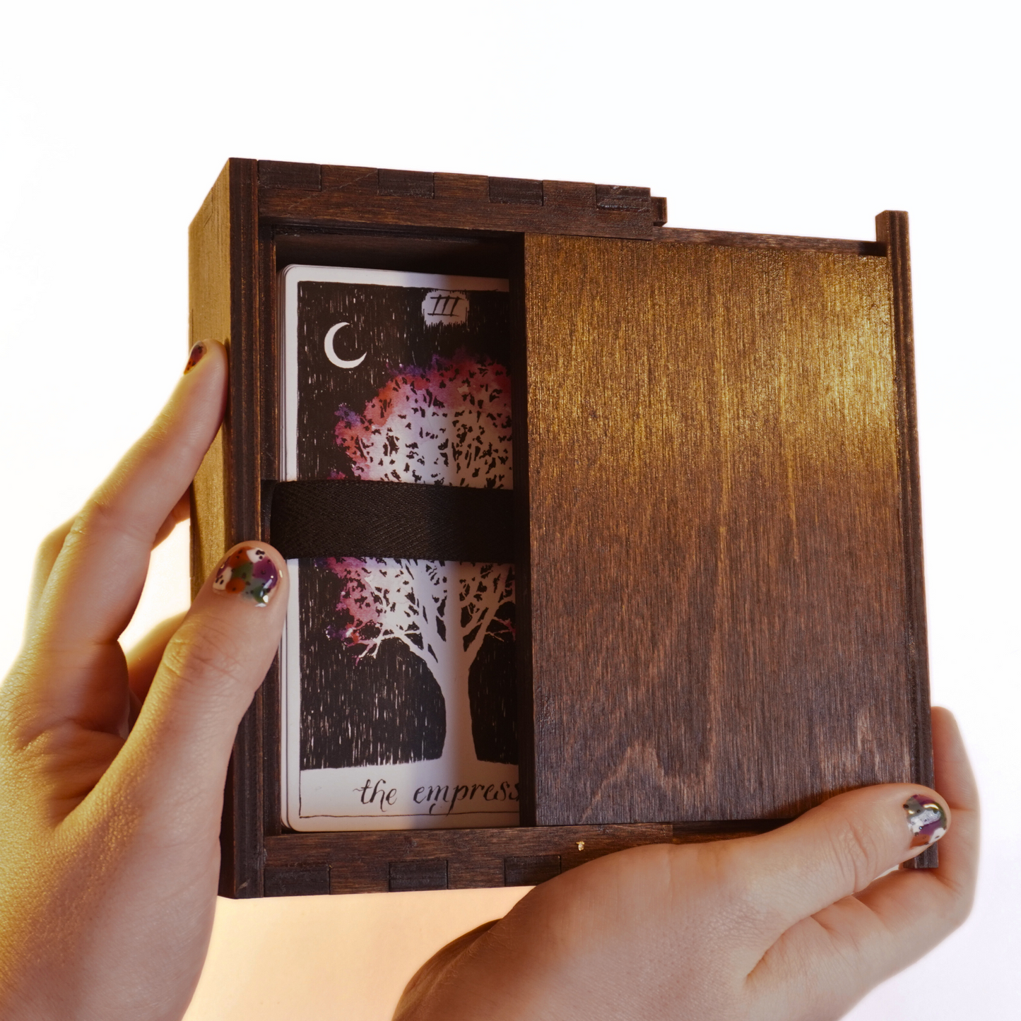 Tarot Box with Sliding Lid