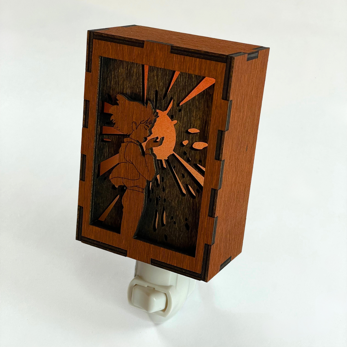 Howl Wooden Night Light