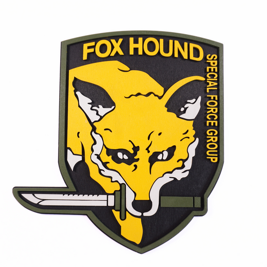 Foxhound - Metal Gear Solid wood art